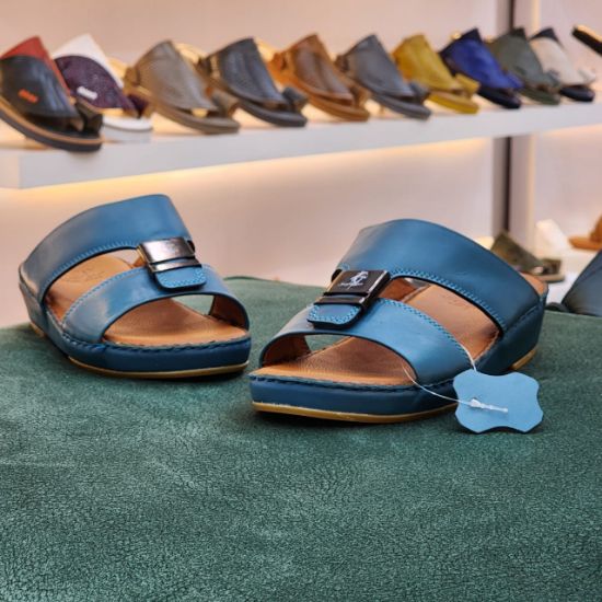 صورة حذاء تميمي جلد طبيعي مديل ت11